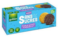 Sablé nappé chocolat sans sucre