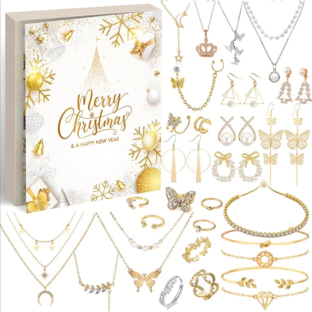 Calendrier de l'avent bijoux