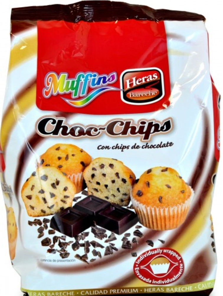 Muffin avec pépites de chocolat  240 gr