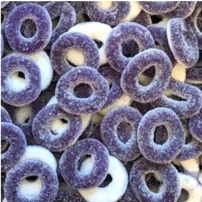 Anneaux sucrés goût passion