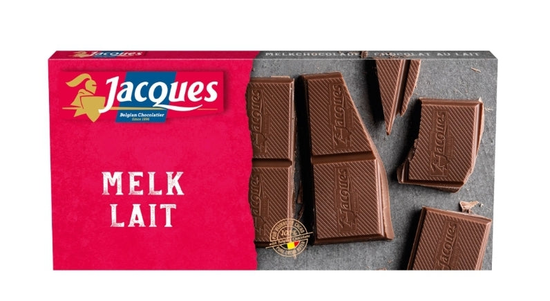 Chocolat Jacques au lait 180 gr