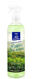 Diffuseur d'ambiance thé vert et rose blanche 400ml