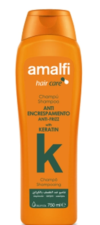 Shampoing à la kératine anti frisoti 750ml