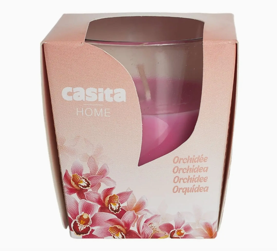Bougie senteur orchidée