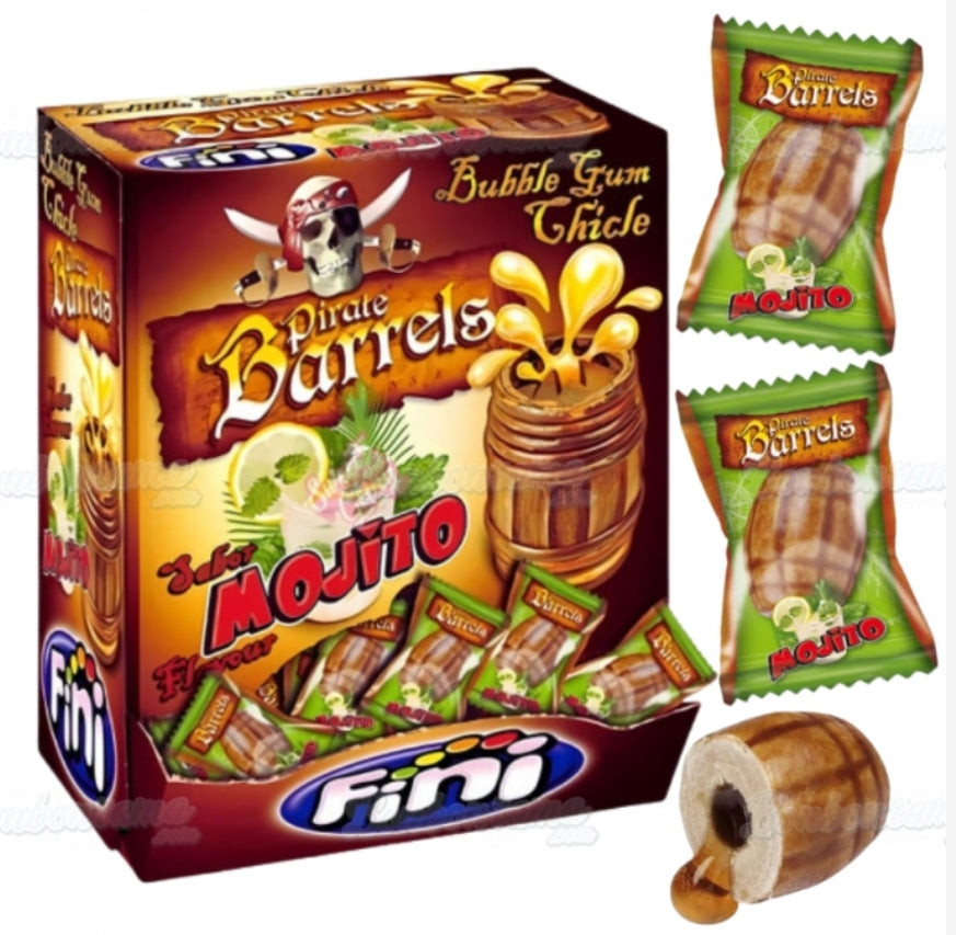 Pirat barrels gum (10 pcs)